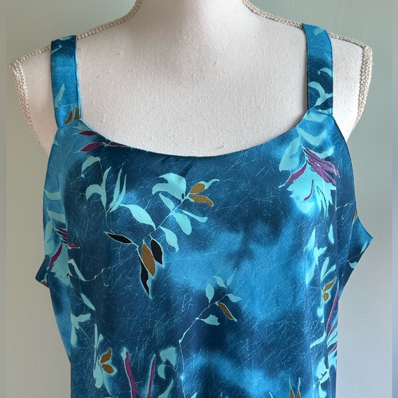 New Gear Blue Print Sleeveless Maxi Dress - Picture 2 of 11